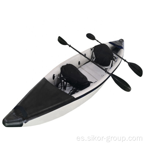 Múltiples surfski kayak pesca kayak 12 pies dos personas pesca en kayak